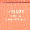 Borsa Hermes Birkin 25 cm in pelle togo arancione - Detail D3 thumbnail