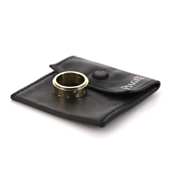 Piaget Possession ring in yellow gold and diamonds - Detail D2