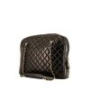 Bolso de mano Chanel Shopping en cuero acolchado negro - 00pp thumbnail
