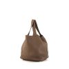 Hermes Picotin 22 cm medium model handbag in etoupe togo leather - 00pp thumbnail