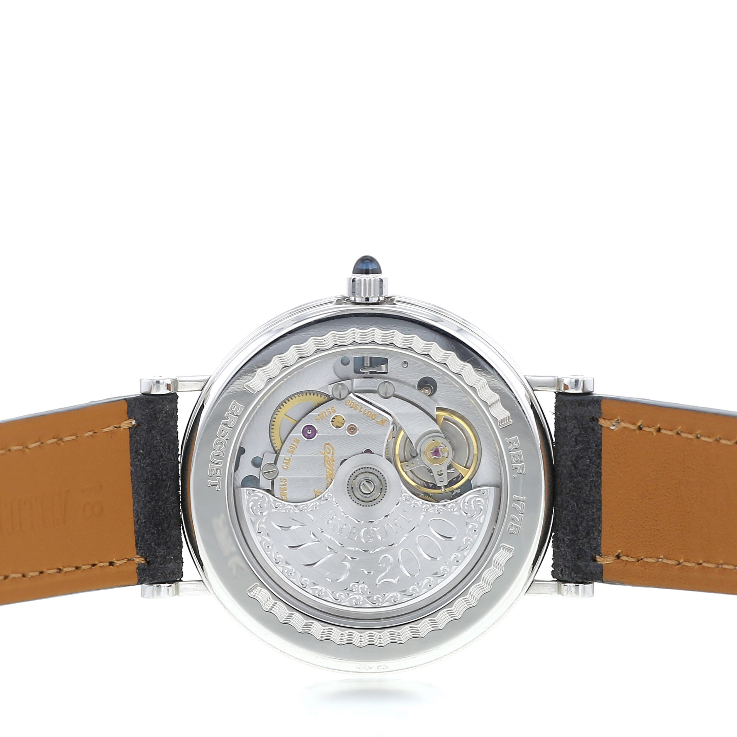 Breguet Classic  in platinium Ref: Breguet - 1775  Circa 1990 - Detail D2