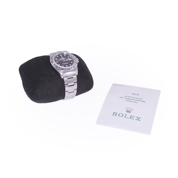Rolex Explorer II watch in stainless steel Ref:  16570 Circa  1999