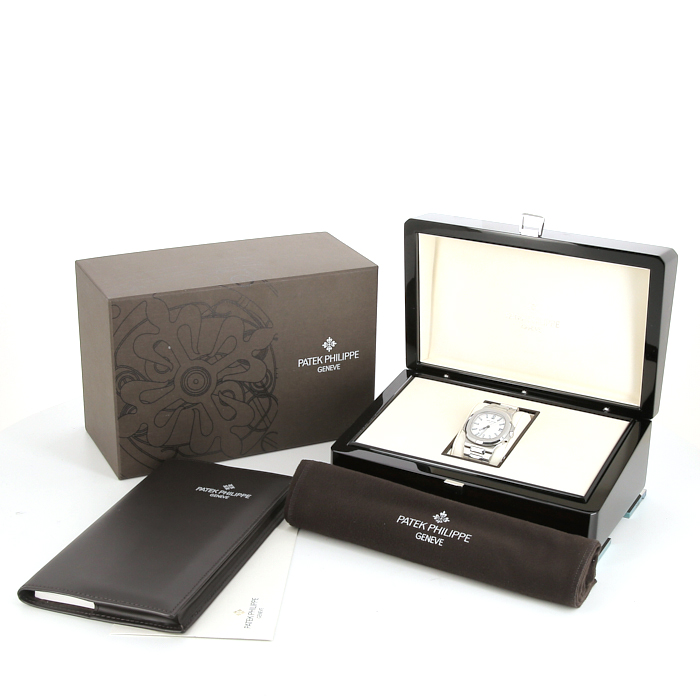 Montre Patek Philippe Nautilus en acier Ref :  5711 Vers  2013 - Detail D2