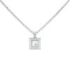 Collar Chopard Happy Diamonds Icon en oro blanco y diamantes - 00pp thumbnail