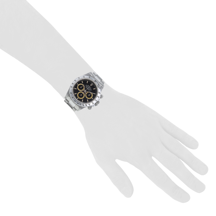 Orologio Rolex Daytona "Patrizzi" in acciaio Ref :  16520 Circa  1995 - Detail D1