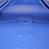 Chanel Timeless handbag in blue chevron quilted leather - Detail D3 thumbnail