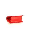 Sac à main Chanel Mini 2.55 en cuir verni matelassé rouge - Detail D4 thumbnail