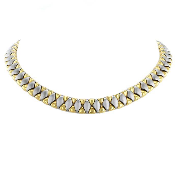 Arlequin 1980'S Necklace In Yellow Gold And