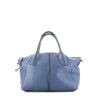 Tod's D-Styling handbag in blue leather - 360 thumbnail