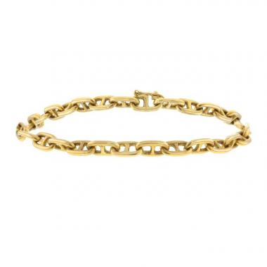 Hermes Chaine d'Ancre small model bracelet in yellow gold