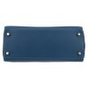 Hermès  Kelly 28 cm handbag  in blue Evercolor calfskin - Detail D1 thumbnail