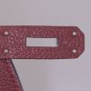 Hermes Kelly 28 cm handbag in red H togo leather - Detail D5 thumbnail