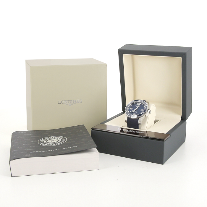 Reloj Longines Hydro Conquest de acero Ref :  L3.781.4 Circa  2020