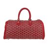 Bolso de mano Goyard  Croisière en tela Goyardine roja y cuero rojo - 360 thumbnail