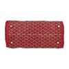 Goyard  Croisière handbag  in red Goyard canvas  and red leather - Detail D1 thumbnail