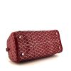 Goyard  Croisière handbag  in red Goyard canvas  and red leather - Detail D4 thumbnail