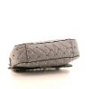 Valentino Garavani Rockstud Spike shoulder bag in grey quilted leather - Detail D5 thumbnail