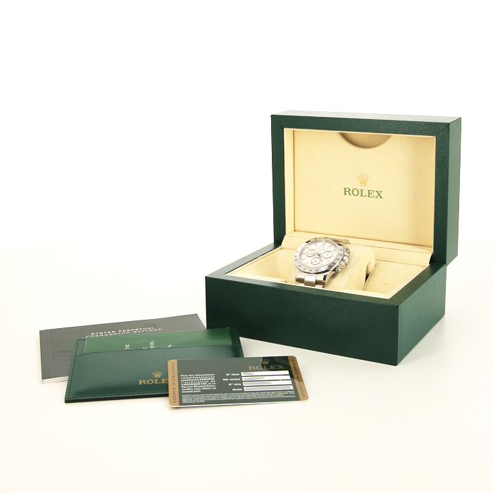 Rolex Daytona APH Chromalight watch in stainless steel Ref:  11650 Circa  2014 - Detail D2