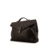 Bottega Veneta briefcase in brown intrecciato leather - 00pp thumbnail