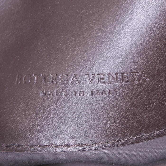 Bottega Veneta briefcase in brown intrecciato leather - Detail D3