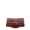 Hermès  Kelly 32 cm handbag  in red H lizzard - 360 Front thumbnail