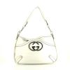 Gucci Gucci Vintage handbag in white leather - 360 thumbnail