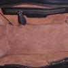 Sac à main Celine Luggage en cuir bleu noir et marron - Detail D2 thumbnail