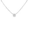 Atelier Collector Square necklace in white gold and diamond (0,52 carat) - 00pp thumbnail