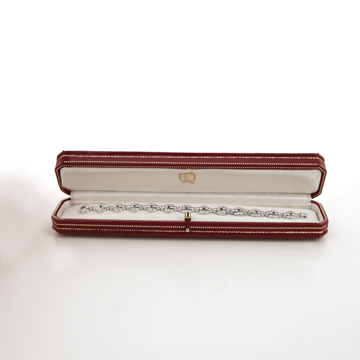 Bracelet articulé Cartier Himalia en or blanc et diamants