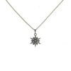 H. Stern Stars necklace in yellow gold,  diamonds and silver - 00pp thumbnail