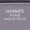 Borsa Hermes Birkin 35 cm in pelle togo grigia - Detail D3 thumbnail