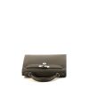 Hermès  Kelly 28 cm handbag  in Vert de Gris epsom leather - 360 Front thumbnail