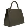 Hermès  Kelly 28 cm handbag  in Vert de Gris epsom leather - Detail D6 thumbnail