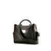 Balenciaga Tool shopping bag in black grained leather - 00pp thumbnail