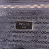 Prada Galleria large model shopping bag in black leather saffiano - Detail D3 thumbnail