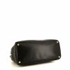 Prada Galleria large model shopping bag in black leather saffiano - Detail D4 thumbnail