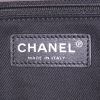 Chanel Timeless handbag in grey quilted leather and grey smooth leather - Detail D4 thumbnail