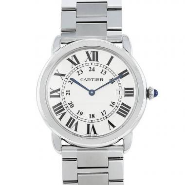 Orologio Cartier Ronde Solo in acciaio Ref :  3603 Circa  2013