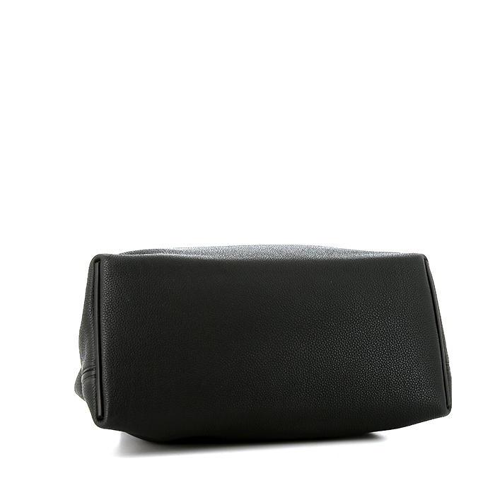 Hermès 24/24 handbag in black togo leather - Detail D4