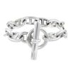 Hermes Chaine d'Ancre large model bracelet in silver - 00pp thumbnail