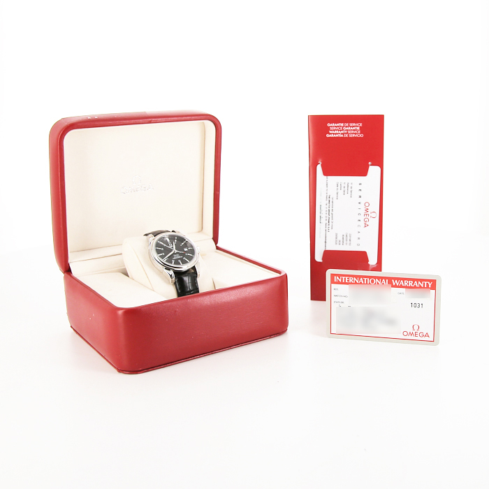 Reloj Omega De Ville Co-Axial Gmt de acero Ref :  4835.51.31 Circa  2006