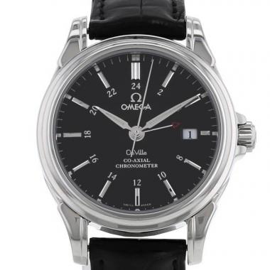 Montre Omega De Ville Co-Axial Gmt en acier Ref :  4835.51.31 Vers  2006