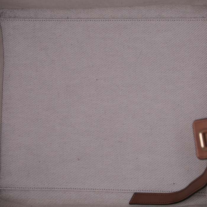 Céline Phantom shopping bag in gold leather - Detail D2