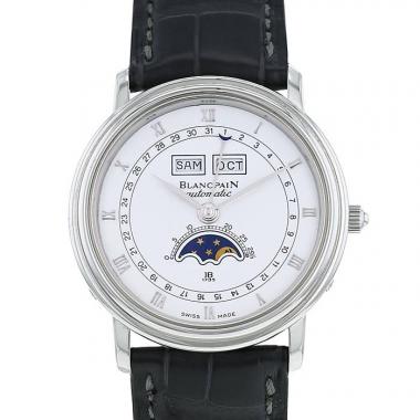 Reloj Blancpain Villeret Moon Phase de acero Circa  2000