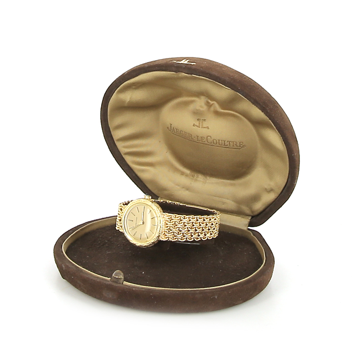 Jaeger Lecoultre Vintage watch in yellow gold Circa  1970 - Detail D2