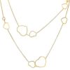 Chopard Happy Heart long necklace in pink gold and diamonds - 00pp thumbnail