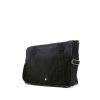 Hermès Toto Bag - Reporter shoulder bag in navy blue and black canvas - 00pp thumbnail