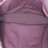 Hermes Toto Bag - Shop Bag shopping bag in burgundy and black canvas - Detail D2 thumbnail