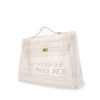 Hermes handbag in transparent vinyl - 00pp thumbnail