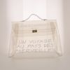 Hermes handbag in transparent vinyl - 360 thumbnail